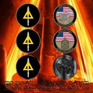 DELTA FORCE - SET - Challenge Coin