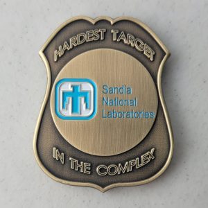 DOE - SNL - BADGE - Challenge Coin