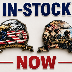 2" - AMERICA'S ANNIVERSARY - 250 - Challenge Coin