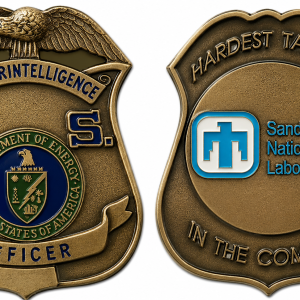NNSA - DOE - BADGE - Challenge Coin