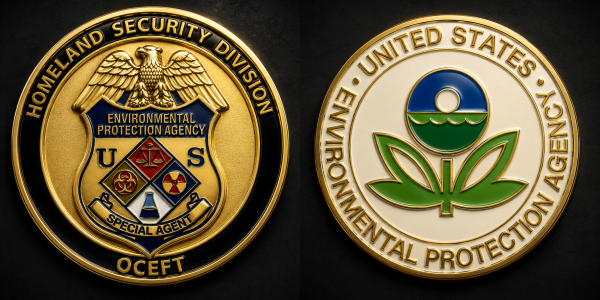 EPA - HSD-SA - Challenge Coin