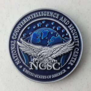 National Counterintelligence and Security Center - 2026 - Challenge Coin