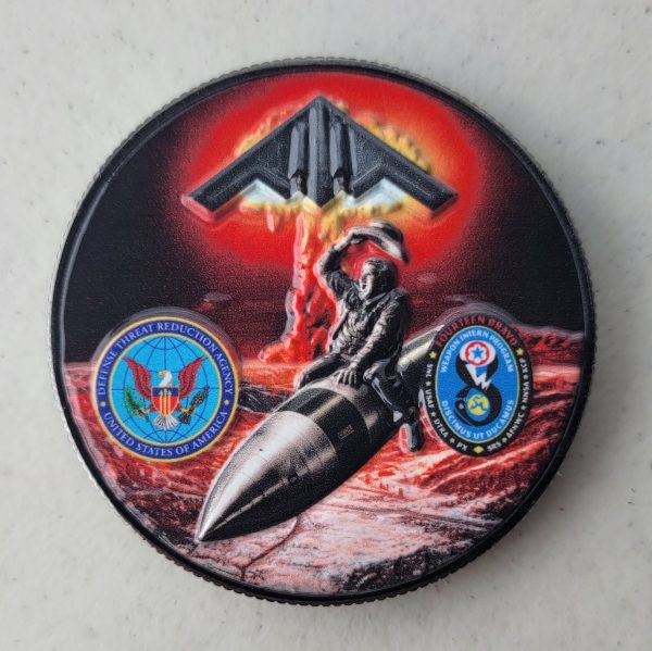 MIND GAME - B&W - PANTEX - KCP - USAF - DTRA - 14B - Challenge Coin