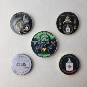 CIA - 5 Coin Bundle - Challenge Coins